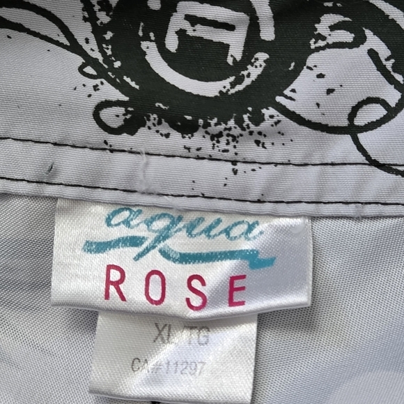 Aqua Rose Men's Xl Green Olive Floral Swim Shorts - Picture 8 of 11